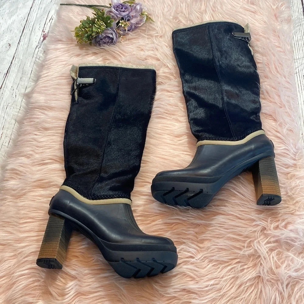 SOREL Blue Medina IV Premium Boots sz 8.5 - Picture 1 of 13